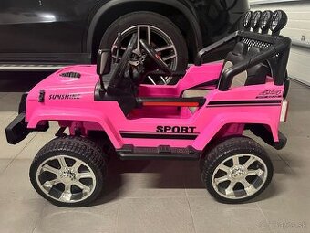 Elektrické autíčko Jeep raptor 4x4