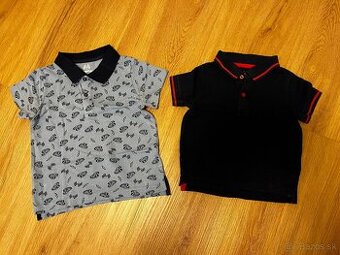 Chlapčenské polo tričká Lupilu, vel.98/104