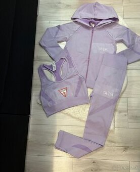 Fialová športová suprava 3set guess