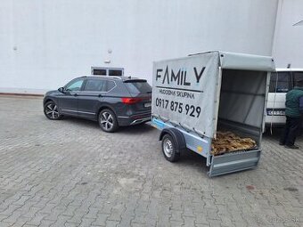 Predám prívesný vozík 750 kg – zachovalý  Predám prívesný vo