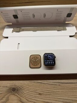 APPLE Watch Series 8 GPS + Cellular 41mm Gold Stainless Stee