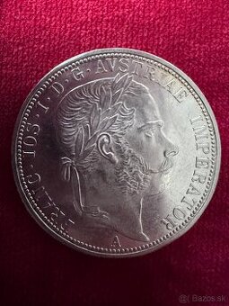 2 zlatnik 1866A - vzacny rocnik- stav 
