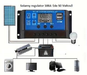 Solarny regulator-100A