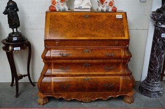 Starožitný kabinet, sekretár, písací stôl, komoda