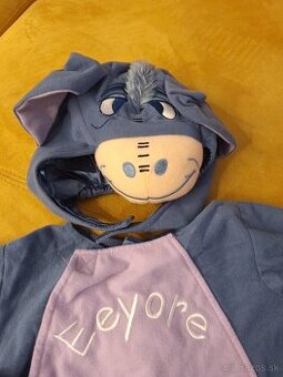 Maskarny kostym 92 velkost somarik z medvedika pooh