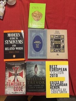 Predám anglické romány a poviedky