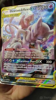 Predám Pokemon kartu Mewtwo a Mew