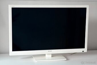 SHARP LED televízor 60cm uhlopriečka - BIELY
