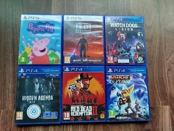 Hry na PS4 a PS5
