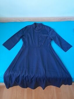Modré šaty veľ.40