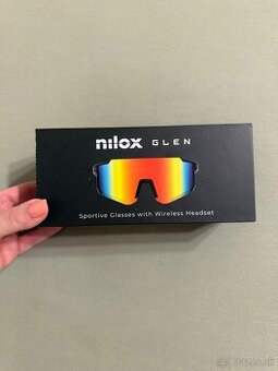 Nilox GLEN-športové okuliare s Bluetooth slúchadlami (NOVÉ)