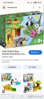 Lego Duplo Baby animals
