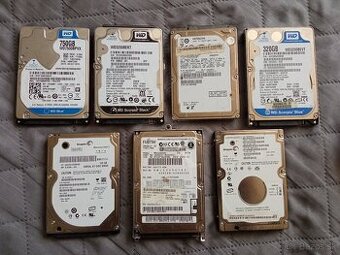 Predám HDD z notebookov.