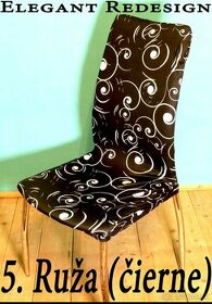 Dizajnové návleky na stoličky (5.)