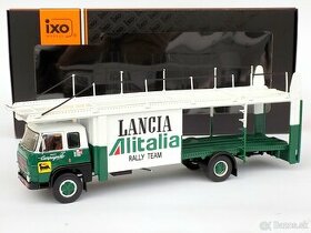 FIAT 673 TRUCK CAR TRANSPORTER TEAM LANCIA ALITALIA 1976 – 1