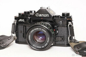 Canon A-1, FD 50mm/1,8