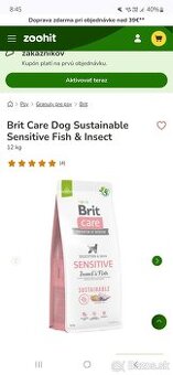 Granule brit care fish and insect