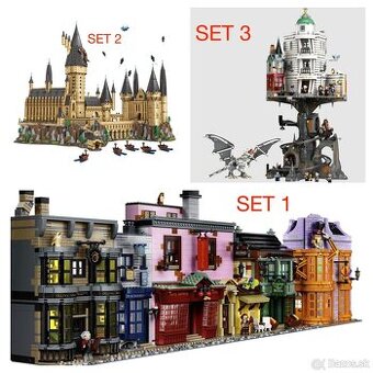 Harry Potter stavebnice 5 + figúrky - typ lego - nové