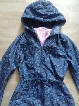 Nova tmavo modra bunda parka