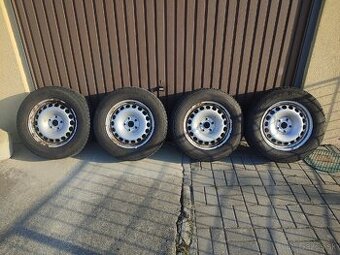 Plechové disky 5x112 R16 + pneu 215/65 R16C