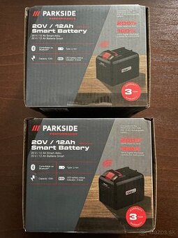 Predam nové 20V 12ah Parkside Batérie 3r. záruka