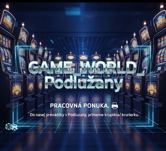 Hladáme krupiérku/krupiéra Podlužany