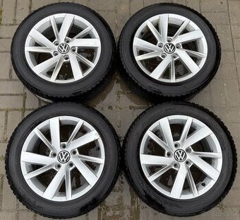 Volkswagen Alu zimná sada 5x112 R16 Contintal 205/55 R16 H