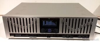 2x10 pasmovy equalizer KENWOOD GE-770 strieborny JAPAN, AE16