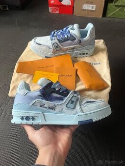 Louis Vuitton Trainer Modry