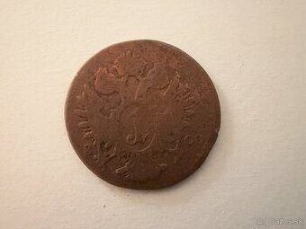 Medená minca 1 Kreuzer 1800 A - CHYBORAZBA