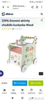 Zopa aktivity chodítko