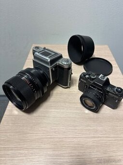 💥Pentacon SixTLS Zeiss 180/2.8 + Practica BMS DARČEK 💥