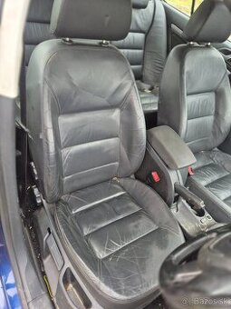 Predám kožené sedačky interiér pre Škoda Octavia II 2