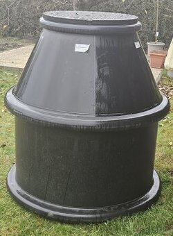 Predám ukončovaciu šachtu 1000/1300,bez dna s poklopom