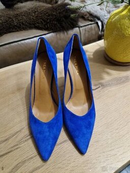 Kožené lodičky THEA MIKA