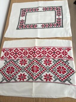 Ručne vyšívané obliečky na vankúš