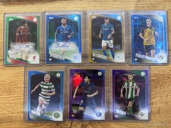 Futbalové kartičky Topps