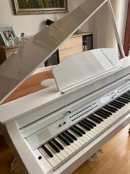 KLAVÍR  KRÍDLO  BIELY