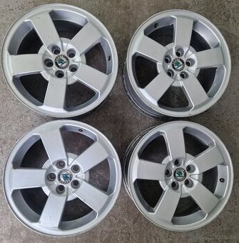 Sada zliatinových diskov ŠKODA model RIDE,6.5Jx16 ET42 5x100