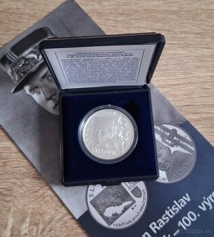 10 euro M.R.Štefanik 2019 proof