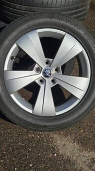 originální alu kola Triton r17" z vozu Škoda Super