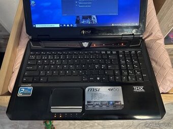Herný MSI GX60 s Fhd lcd,Štvorjadro,8gb ram,SSD+HDD
