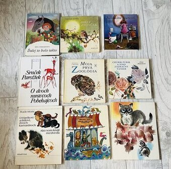 predám rôzne detské knižky