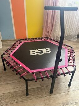 Predám Aga FITNESS Trampolínu 110cm s držiakom.