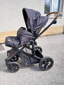 Kombinovaný kočík Kinderkraft Prime (sivý / grey) – skvelý s