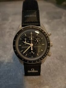 Omega x Swatch Moonswatch Mission To Moon Black