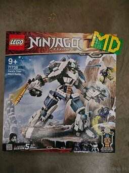 LEGO 71738 Zaneova bitka s titanskými robotmi - Ninjago