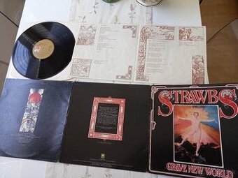 STRAWBS „Grave New World „ A & M 1972/ nadherny trojdielny r