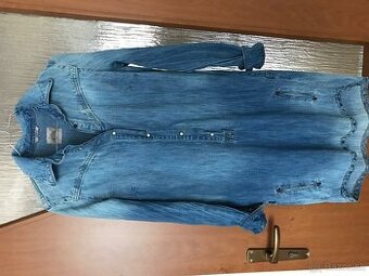 GUESS originál jeansove damske saty limitka S/M