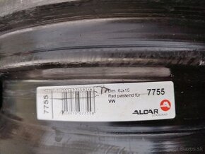 Predám plechové disky 5x100 6Jx15